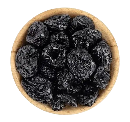 Dried plums bowl