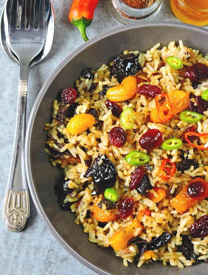 Pilaf with Dried Plums